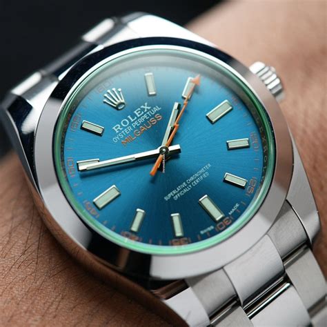 rolex con fondo verde|Acquista Rolex Milgauss su Chrono24.